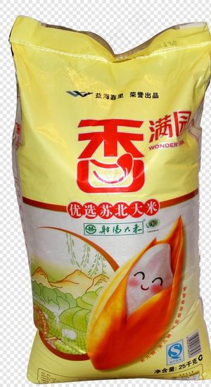 香满园苏北大米图片