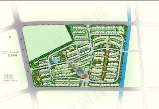 总平面规划图图片