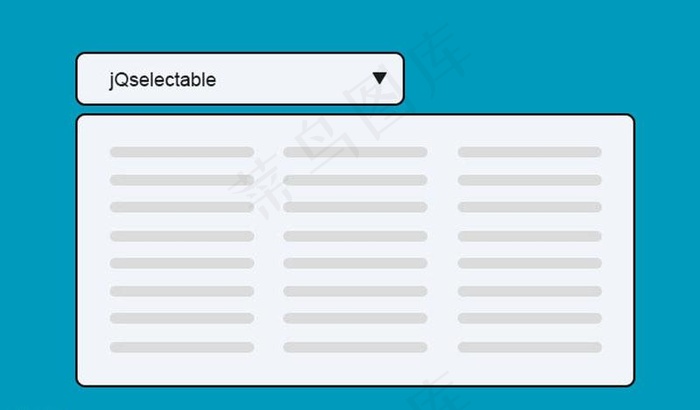 下拉列表插件jQ图片