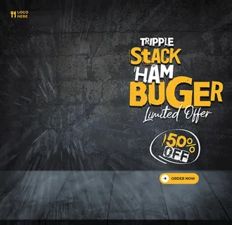 美食海报背景图片