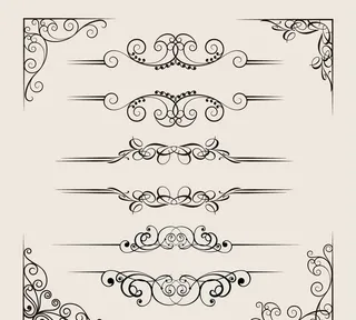 复古装饰框图片