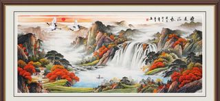 旭日东升 源远流长图片