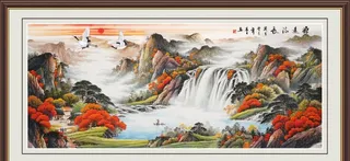 旭日东升 源远流长图片