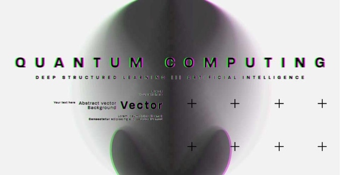 潮流渐变科技故障简约风背景图片