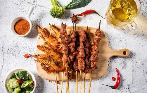 麻辣烤串图片 麻辣烤串图片