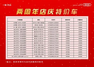 特价车图片