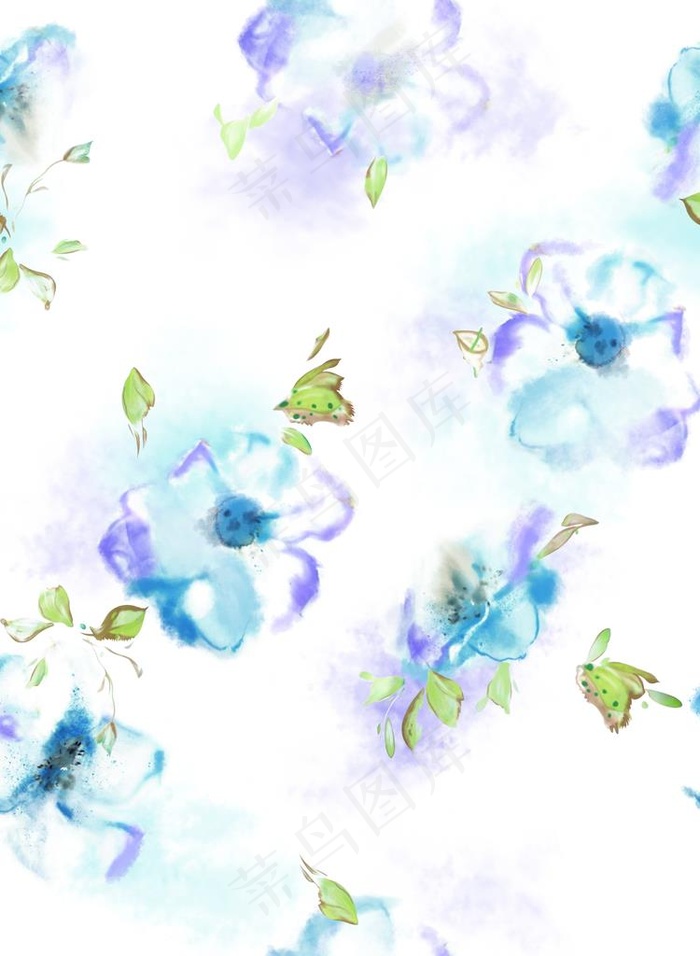 水彩花 手绘花图片