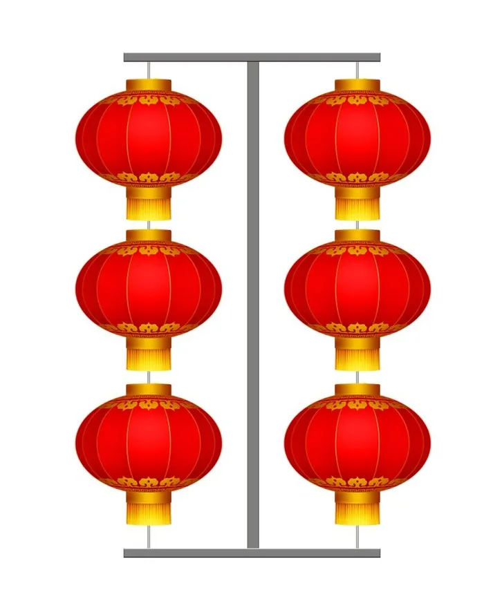 路灯灯笼图片(3890x4722)psd模版下载