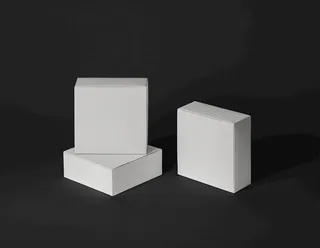 正方形 纸盒子图片