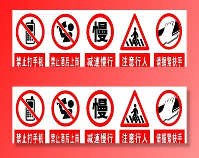 安全标识图片