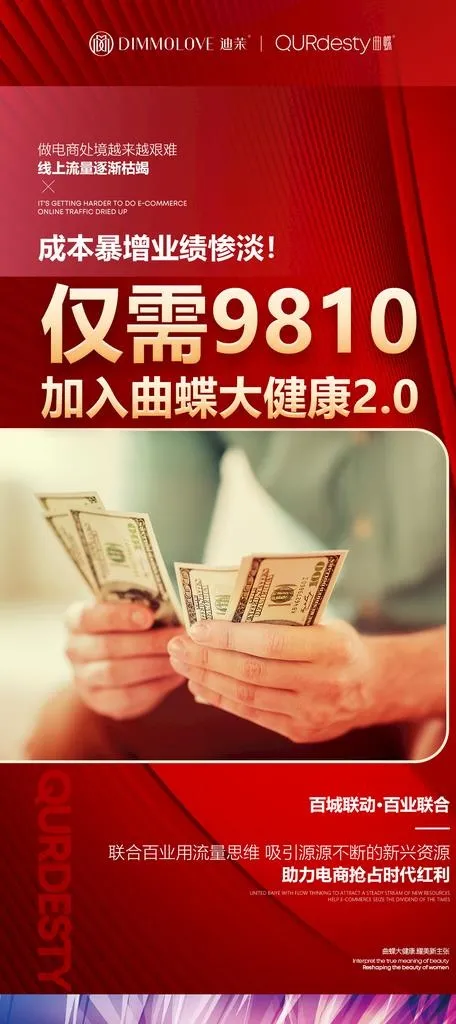 微商招商海报图片(1054x2210)psd模版下载