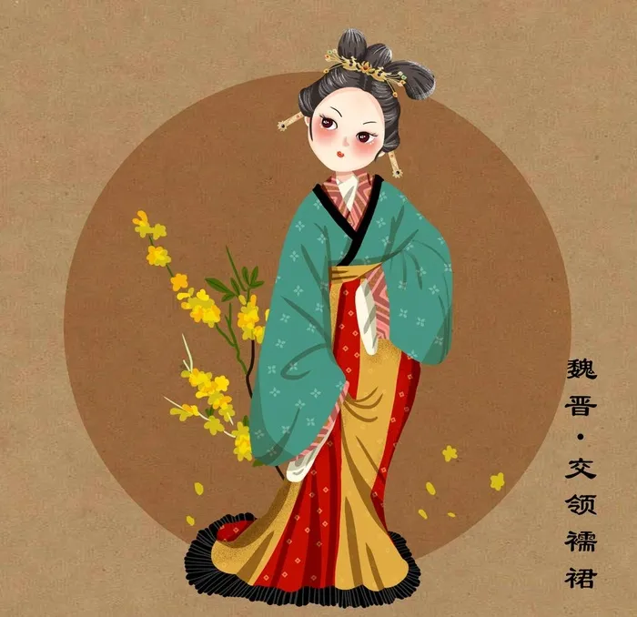 穿汉服的女孩图片(2000x2000)psd模版下载