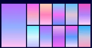 彩色渐变背景图片