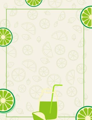 夏季饮品背景 图片