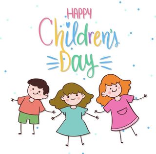 可爱卡通儿童矢量素材图片