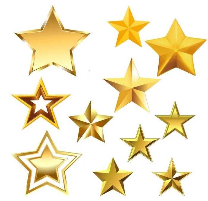 五角星图片(4134x4134)psd模版下载