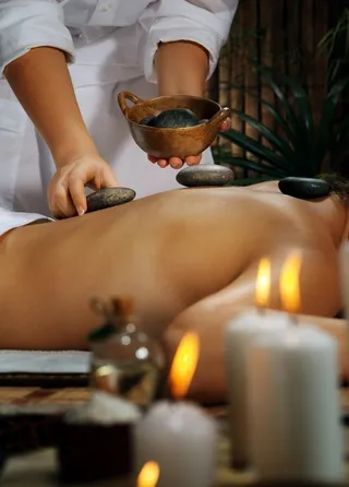 养生按摩石图片