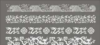 中式装饰花纹图片