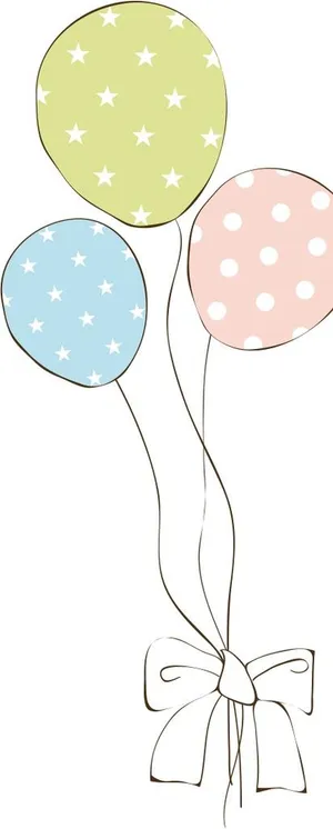 手绘卡通气球图片