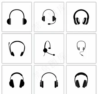 耳机图标图片