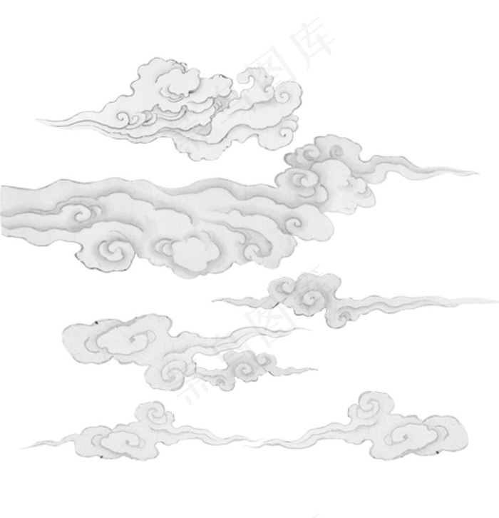祥云图片(492x510)psd模版下载