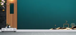 新中式地产 高端地产广告图片