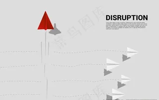 纸飞机企业文化背景图片