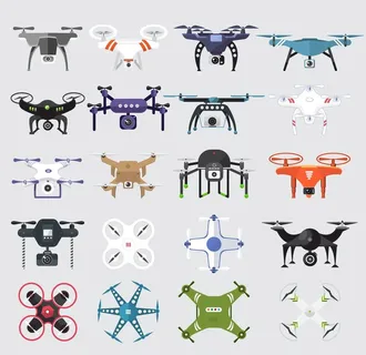 卡通无人机图片