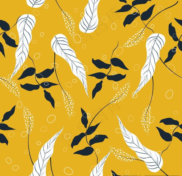 淡彩印花图案图片