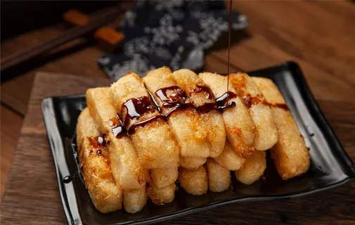 红糖糍粑图片 红糖糍粑图片