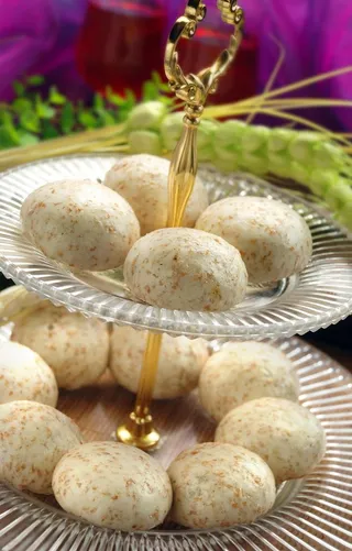 珍珠咸水角图片