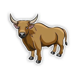 公牛牛动物老牛水牛黄牛犄角牛肉图片