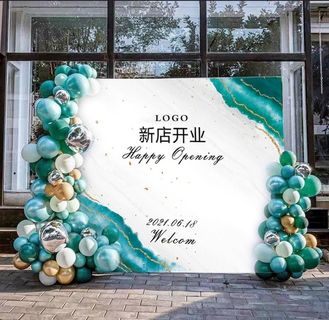 气球派对背景图片