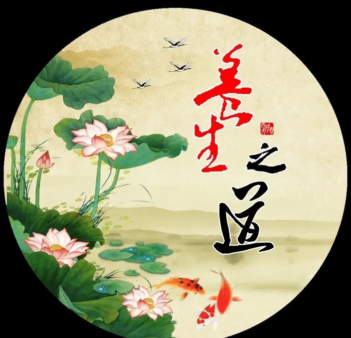 养生之道图片(6131x6093)psd模版下载
