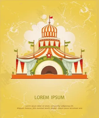 马戏团帐篷图片