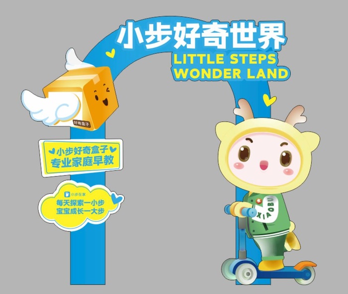 小步好奇世界拱门图片cdr矢量模版下载