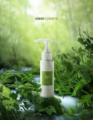 绿色植物精华   图片