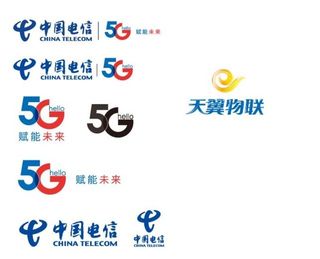 中国电信LOGO图片