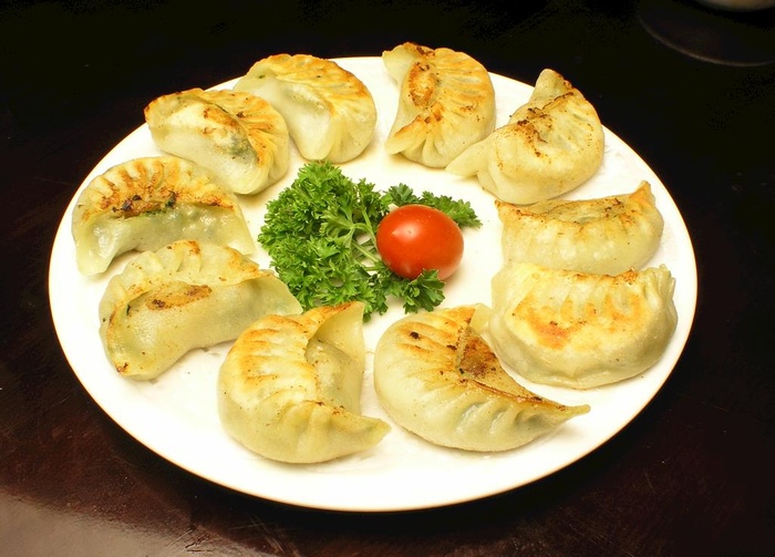 韭菜煎饺图片