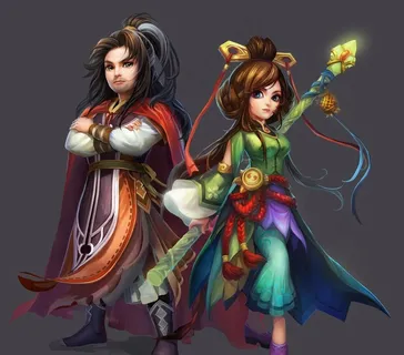 神雕侠侣原画设定图片 神雕侠侣原画设定图片
