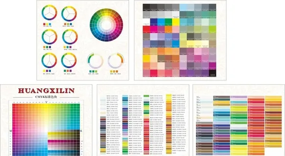 平面设计经典配色方案图片