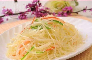 炝炒土豆丝图片
