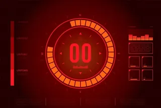 雷达科技背景图片