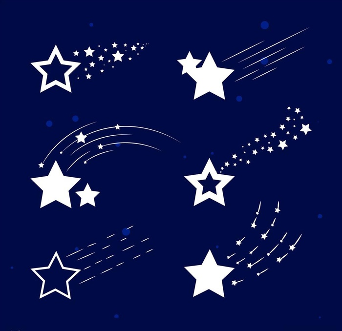 星星图片ai矢量模版下载