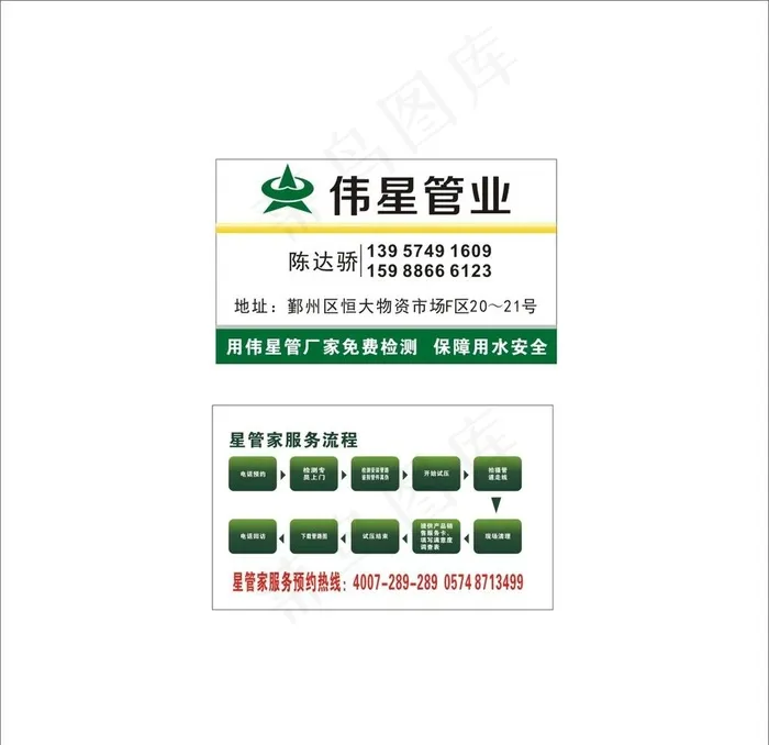 伟星管业图片cdr矢量模版下载