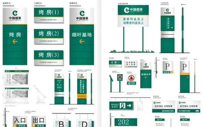 学校导视牌导向牌图片cdr矢量模版下载