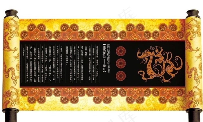 圣旨 龙的传说图片psd模版下载