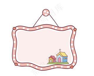 卡通标题框图片