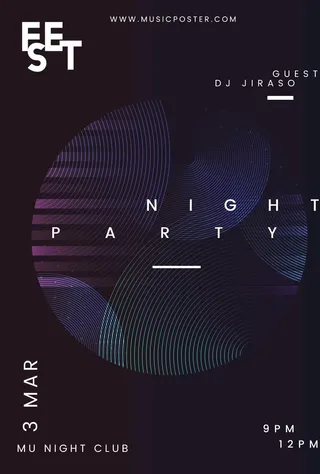 音乐会海报图片