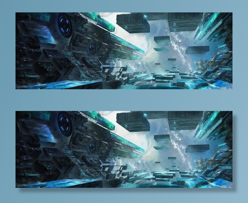 赛博朋克风未来科技插画图片